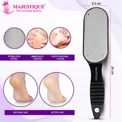 Image 2 of Majestique Curved Foot Scrubber and Pedicure Tool
