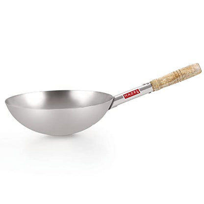 Image 5 of HAZEL Chinese Wok with Handle 30.5 cm 3500 ml