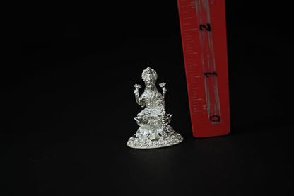Image 4 of Dista Silvers Goddess Laxmi Devi Idol 16.29grams