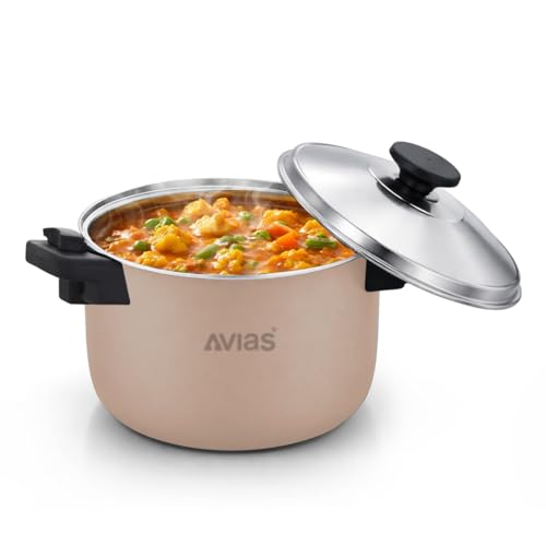 Image 6 of Peach / 1300ml for the product AVIAS Fabius Compact Vacuum Insulated Hot & Cold Casserole