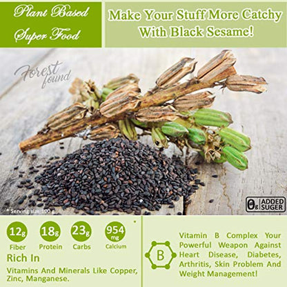 Image 5 of Forest Found Whole Fresh Natural Black Sesame Seeds 250g