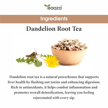 Image 7 of Teaaza Dandelion Root Tea 20 Grams Loose Tea Leaves