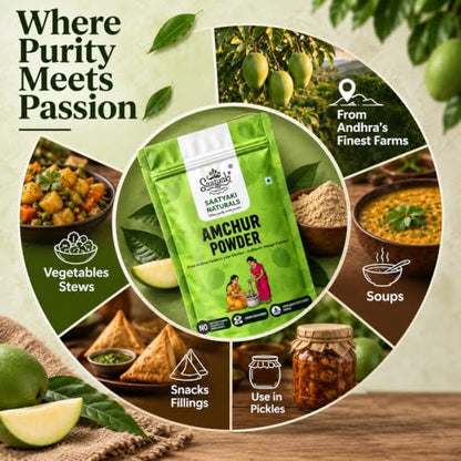 Image 10 of SAATYAKI NATURALS Organic Amchur Powder
