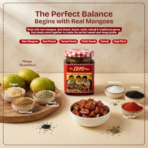 Image 3 of the 1970 shop Sweet Mango Pickle 600g