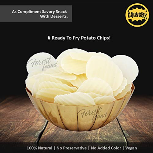 Image 6 of FOREST FOUND Traditional Raw Aloo Chips (Sun-Dried Fryums)