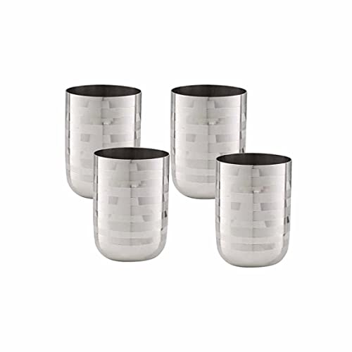 Image 2 of neelam Stainless Steel Diamond Royal Glass Set of 12, 300 ml