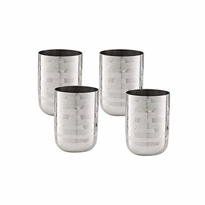 Image 2 of neelam Stainless Steel Diamond Royal Glass Set of 12, 300 ml