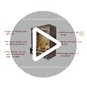 Image 2 of Heartily Shree Beautiful Wooden Pooja Stand for Home Mandir (H- 18, L- 16, W-8.75 Inch)