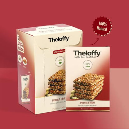 Image 3 of THELOFFY Premium Peanut Chikki with Jaggery 100G Pack Of 5