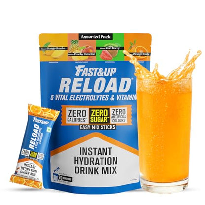 Image 9 of Assorted / Pack of 20 for the product Fast&Up Reload Electrolytes Powder Sachets