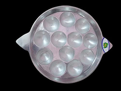 Image 2 of RKR KITCHEN Indolium Paniyaram/Paddu/Ponganalu Pan/Kallu/Chatti 12pit