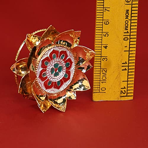 Image 4 of Dista Silvers Lotus Stand Gold Plated 48g