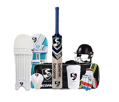 Image 1 of Default Title for the product SG Cotton and PVC Cricket Kit for Adult - (Multicolour) 7 Pieces