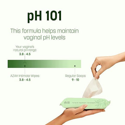 Image 7 of AZAH Intimate Wipes for Women Pack of 2 (20 Each Pack)