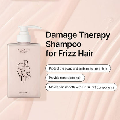 Image 3 of Growus Damage Therapy Shampoo EX Gentle Cleansing, Damage Repair & Moisture Balance
