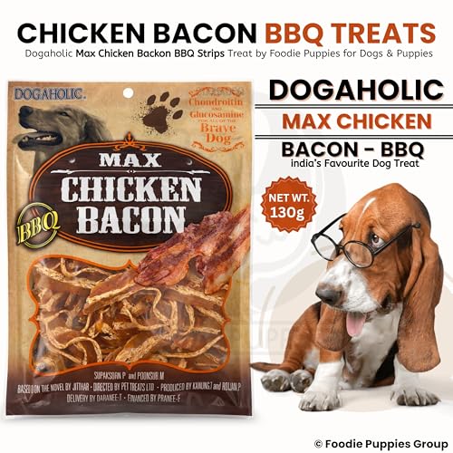 Image 11 of Foodie Puppies Dogaholic Chicken Bacon Treats for Dogs