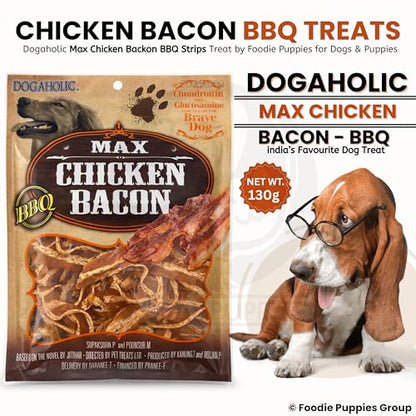Image 11 of Foodie Puppies Dogaholic Chicken Bacon Treats for Dogs