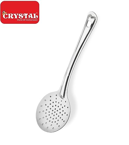Image 4 of Crystal Stainless Steel Skimmer, Silver