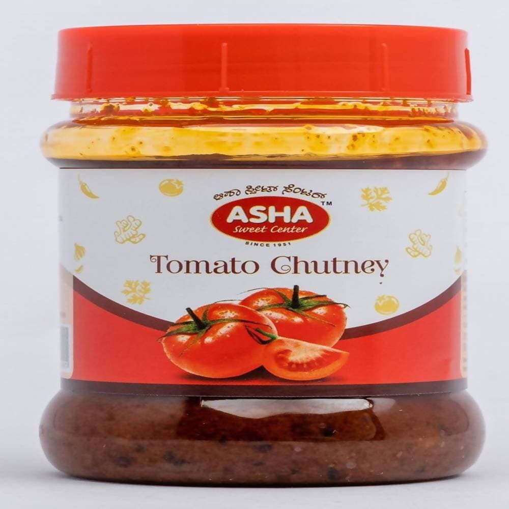 Image 1 of 210 gm for the product Asha Sweet Center Tomato Chutney
