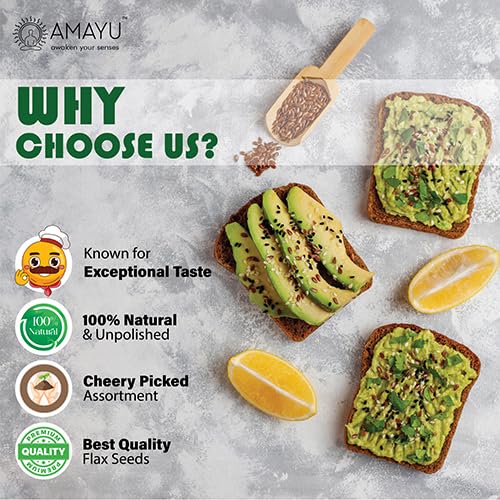 Image 5 of AMAYU Premium Flax Seeds 200g