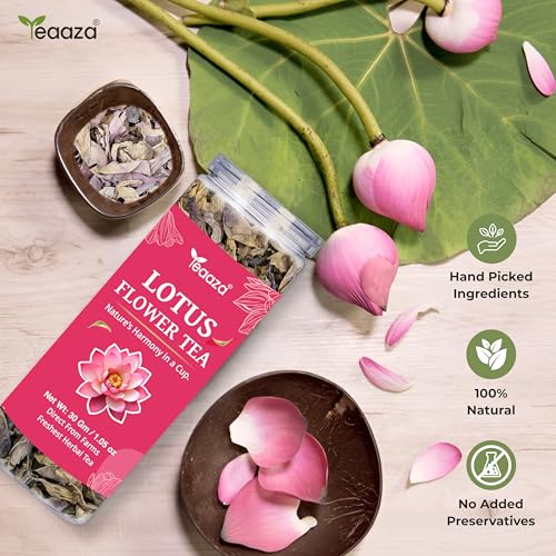 Image 4 of Teaaza Lotus Flower Tea – 30G (60 Cups)