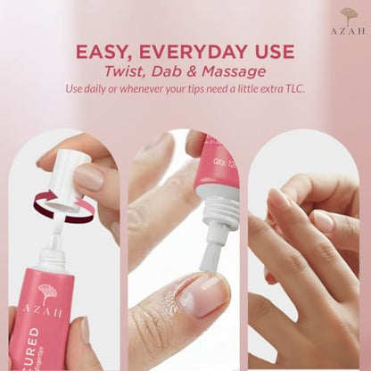 Image 6 of AZAH Mani-cured Cuticle Oil For Nails 12 ml