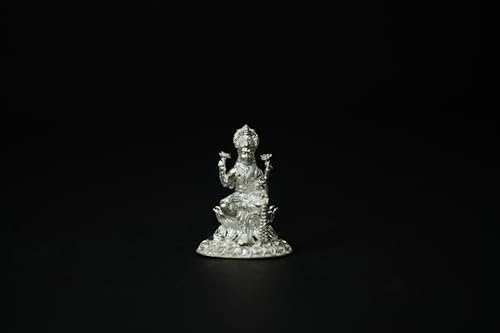 Image 1 of Default Title for the product Dista Silvers Goddess Laxmi Devi Idol 16.29grams