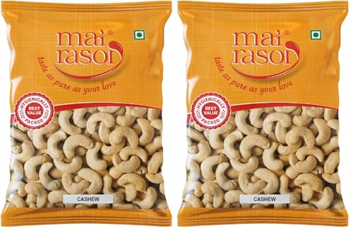 Image 1 of 200 gm (Pack of 2) for the product MAI RASOI Popular Whole Cashews Godammbi