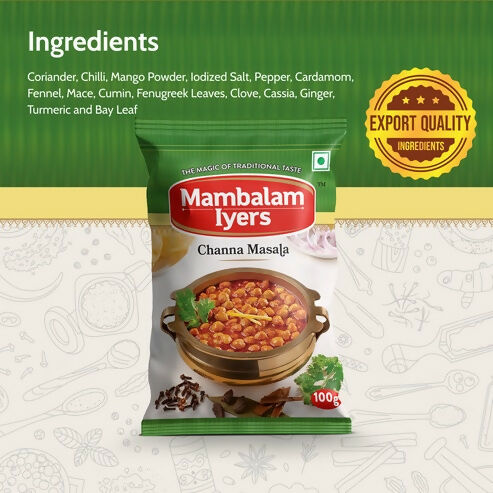 Image 4 of Mambalam Iyers Channa Masala Powder