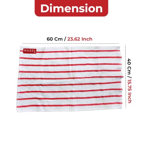 Image 7 of HAZEL Cotton Waffle Kitchen Towel 40x60cm Pack of 4