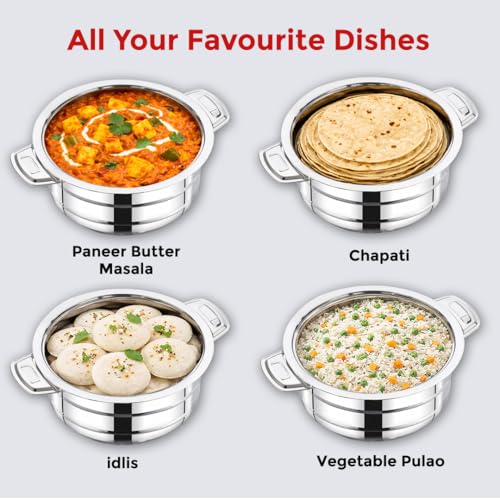 Image 6 of AVIAS Astra Plus Stainless Steel Insulated Casserole/Hot Pot, 3500ml