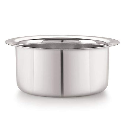 Image 3 of neelam Stainless Steel Flat Bottom Tope 550ml