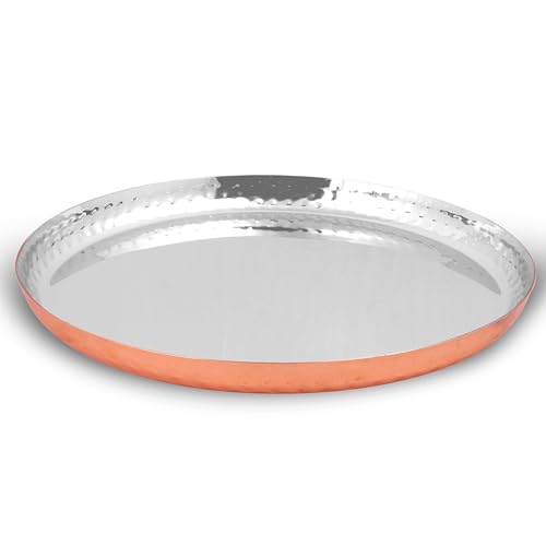 Image 4 of LiMETRO STEEL Dinner Set (Tree) Copper Coated Set of 6