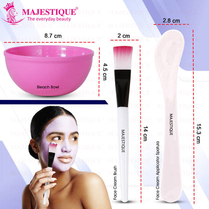 Image 2 of Majestique Face Pack Applicator Kit