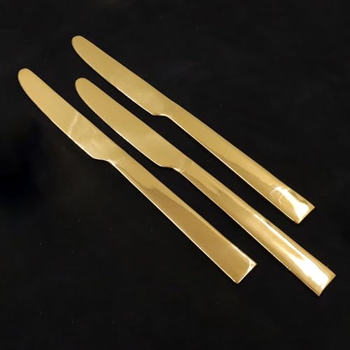 Image 3 of Pack of 3 for the product Spillbox Stainless Steel PVD Coated Cutlery Knife Butter Spread Knife
