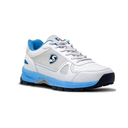 Image 12 of White/Aqua/Black / 10 UK for the product SG Scorer 6.0 Cricket Shoes