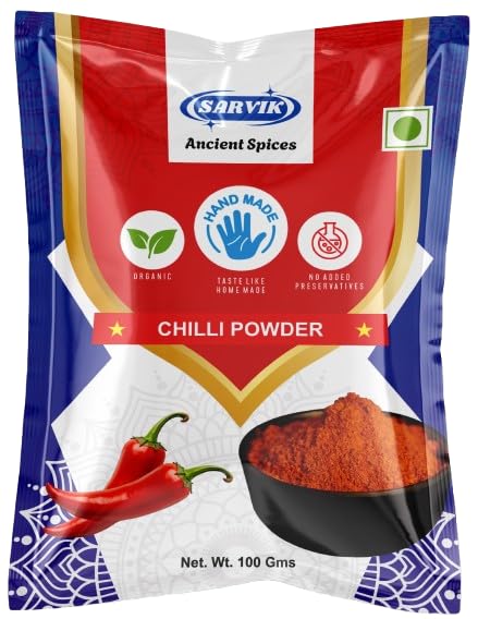 Image 1 of Default Title for the product SARVIK Chilli Powder 100g