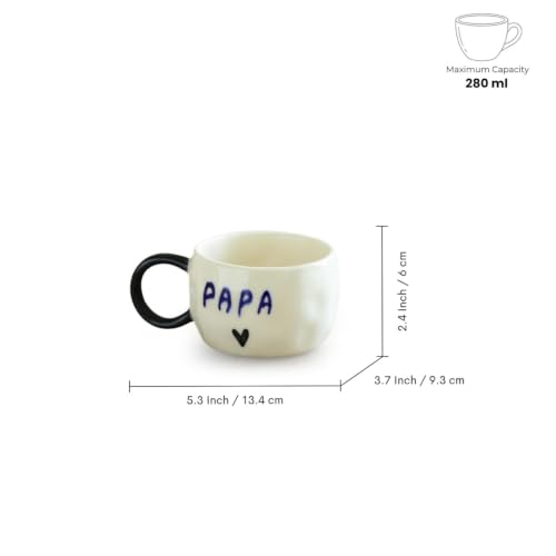 Image 5 of ExclusiveLane Dearest Papa Ceramic Tea & Coffee Mug 280 ml