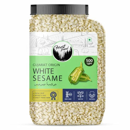 Image 1 of Default Title for the product Forest Found White Sesame Seeds - 500g