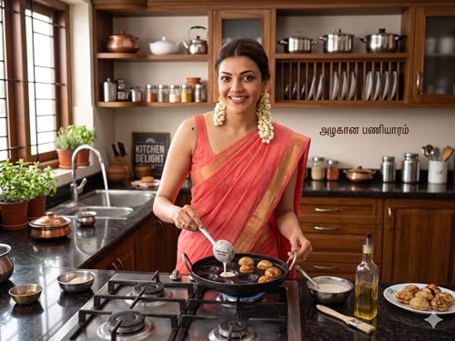 Image 7 of simsnura Black Iron Appam Patra with Double Side Handle 10 Inch 1 Count