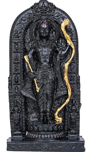 Image 1 of Default Title for the product Ayodhya Ram Lalla Idol Murti Showpiece | Ram ji ki Murti Lalla Statue in Ayodhya Mandir for Home and Office (6 Inch)