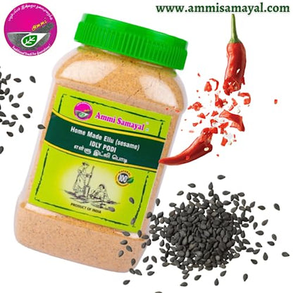 Image 3 of Ammi Samayal Sesame (Ellu) Idly Podi 200g Pack