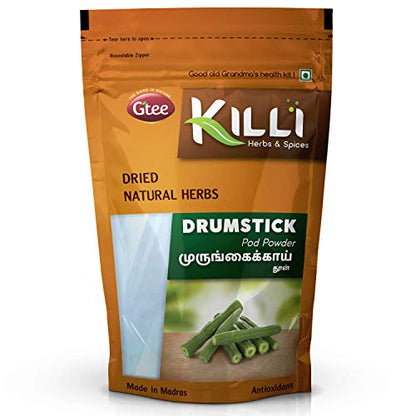 Image 1 of Pack of 1 for the product Killi Drumstick | Murungai | Moringa Pod Powder, 100g