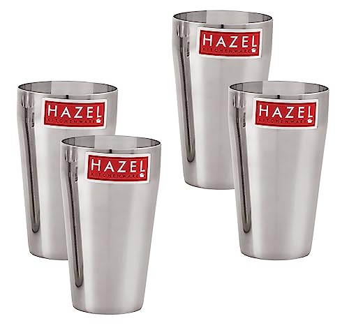 Image 20 of Set of 4 / Lassi Glass, 750 ML for the product HAZEL Stainless Steel Glasses