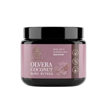 Image 1 of 200 gm / Pack of 1 for the product Dr. Kotturi Ayurveda Olvera Coconut Body Butter