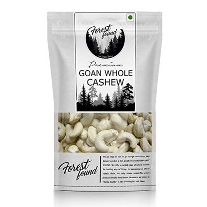 Image 1 of 400 gm for the product Forest Found Whole Goan Cashew Nuts W320 Grade