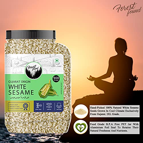 Image 4 of Forest Found Natural White Sesame Seeds 900g