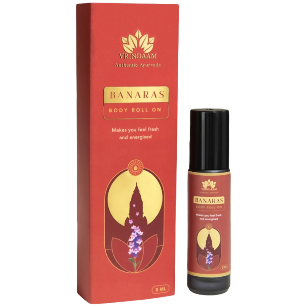 Image 1 of 8 ml for the product Vrinda Banaras Aromatic Oil Roll On