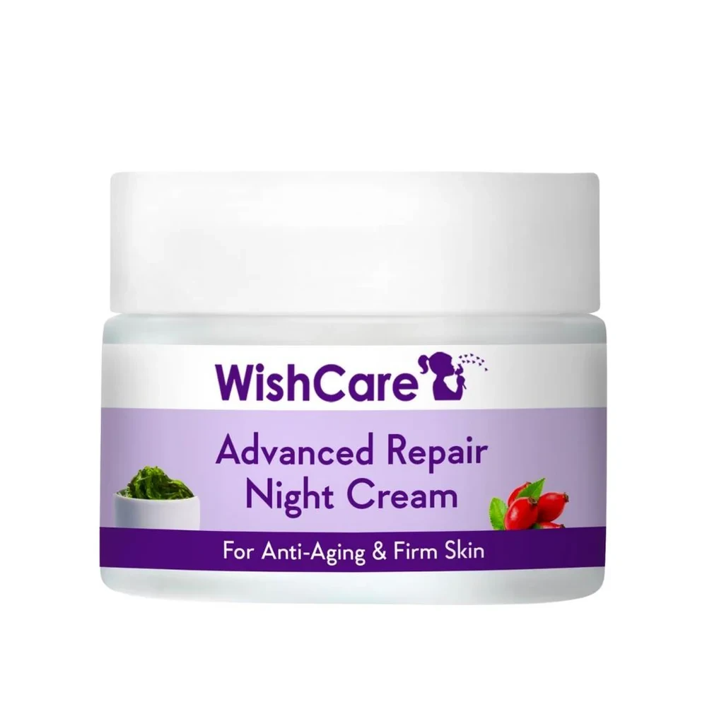 Image 1 of 50 gm / Pack of 1 for the product Wishcare Collagen Boosting - Advance Repair Night Cream