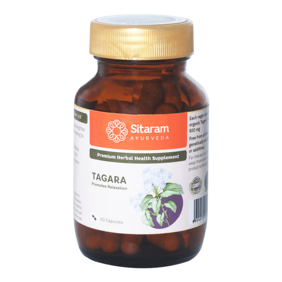 Image 1 of 60 Capsules for the product Sitaram Ayurveda Tagara Capsules